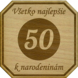 Drevený podpivník Brno