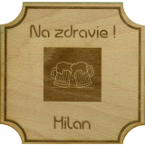 Drevený podpivník Viedeň