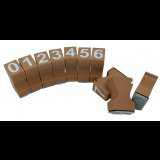 Sada číslic 0-9 30 mm