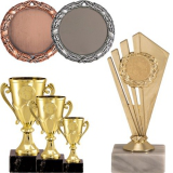 Športové poháre a trofeje